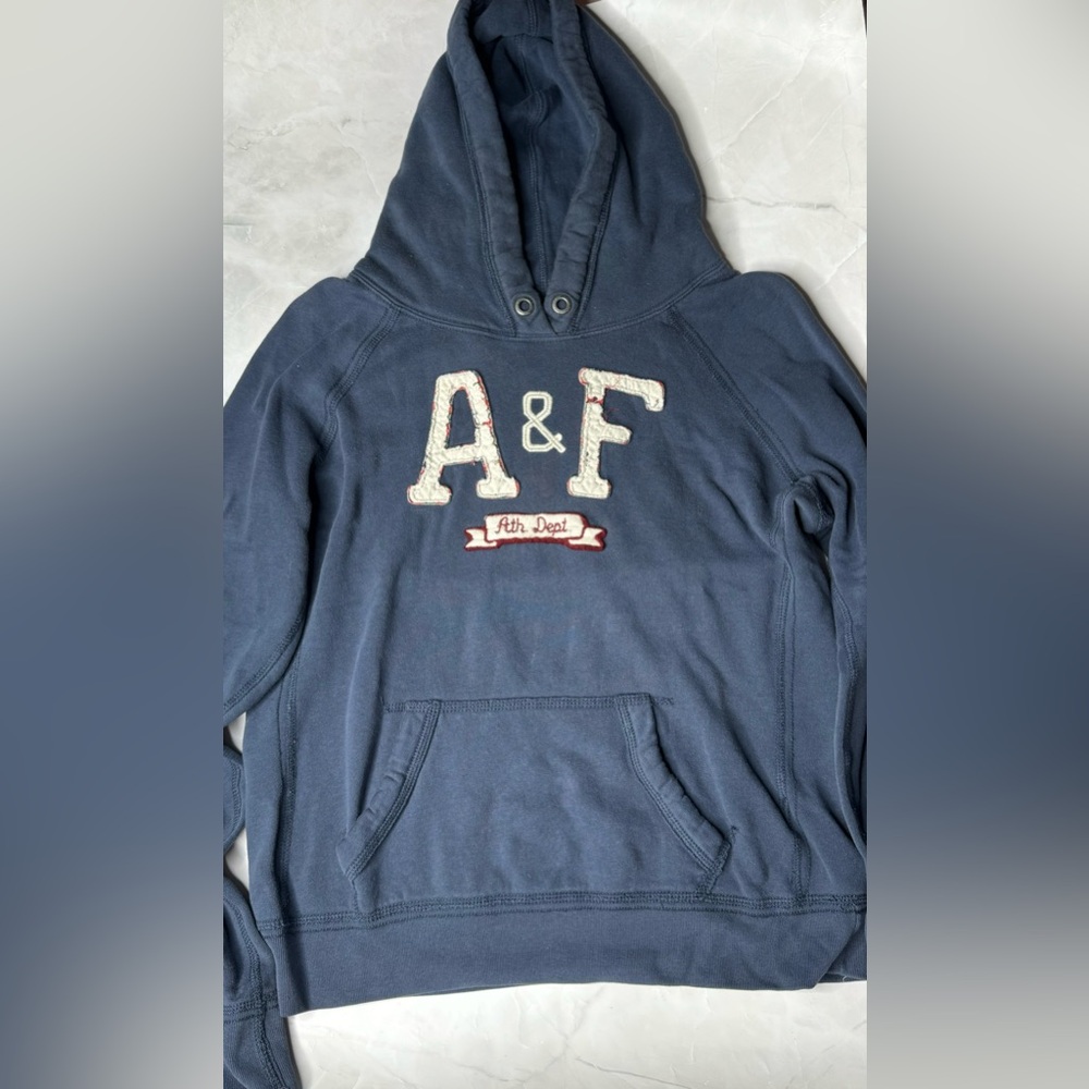 Vintage Abercrombie & Fitch Logo Hoodie